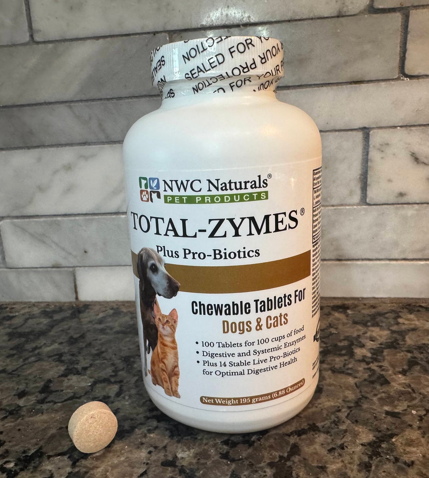 Total-Zymes® Plus - For Larger Pets 100 tablets Discount Pack But 3 get 1 free