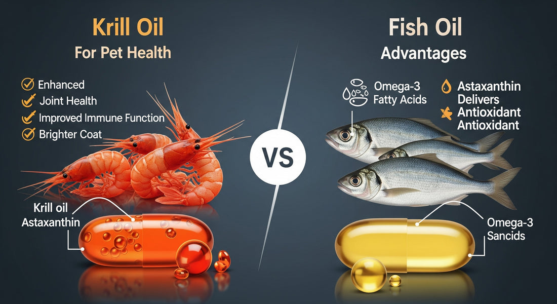 Krill Oil vs. Fish Oil: Which Omega-3 is Best for Your Pet?