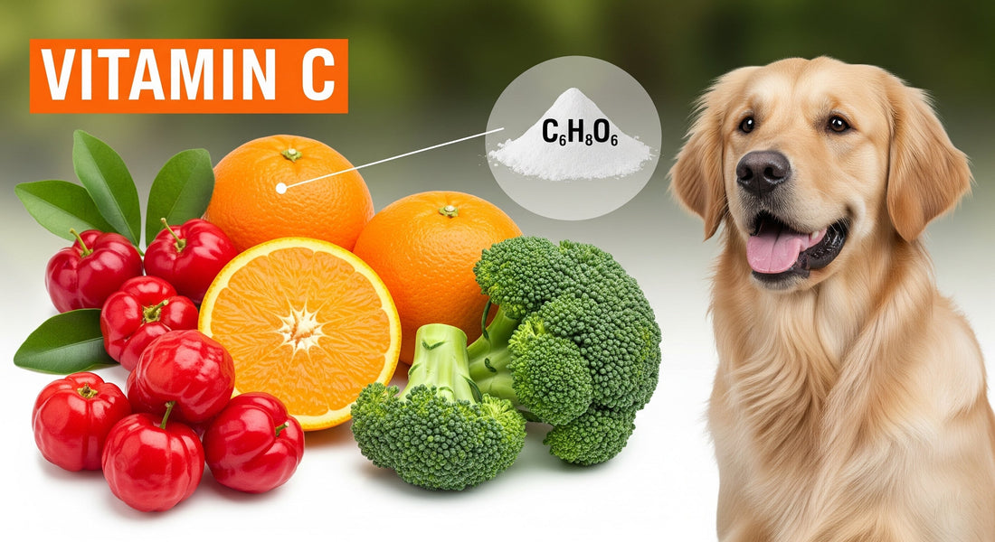 Natural vs. Synthetic Vitamin C in Pet Supplements: The Truth About Ascorbic Acid
