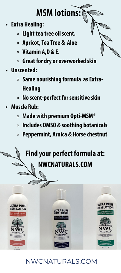 Ultra-Pure MSM™ Unscented Lotion - 32 oz Buy 3 Get 1 Free!