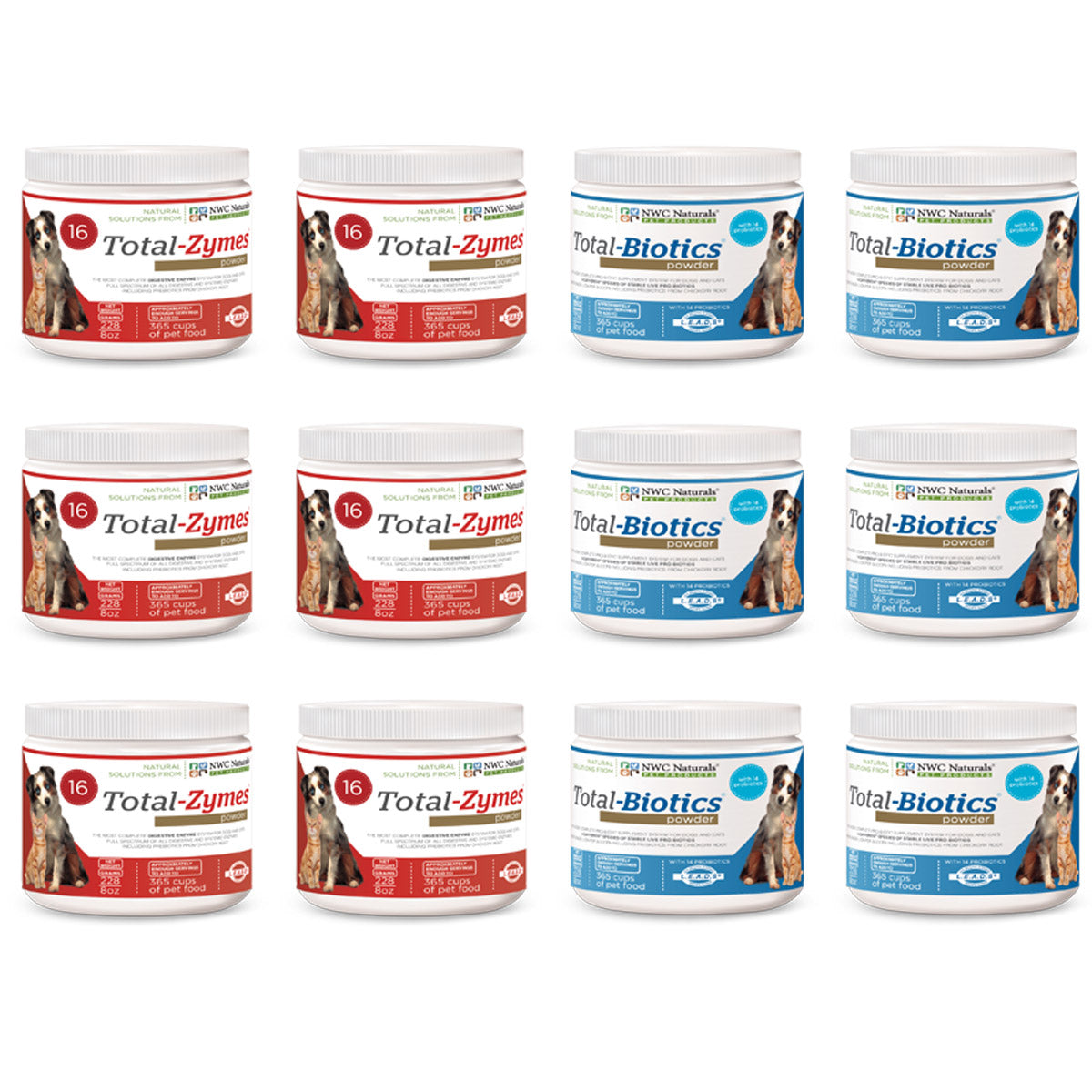 Total-Zymes® Total-Biotics® Split Case (6+6)