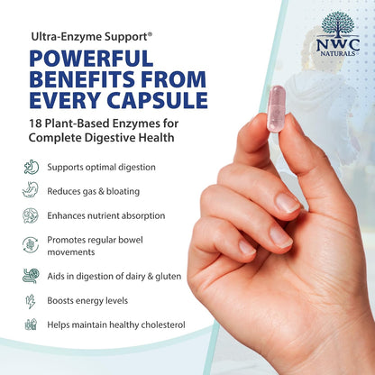 Ultra-Enzyme Support® 200 4-Count Discount Pack-But 3 get 1 Free!