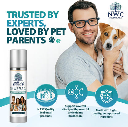 Tri-KRILL™ For Pets Pump 500 Pumps Per Bottle