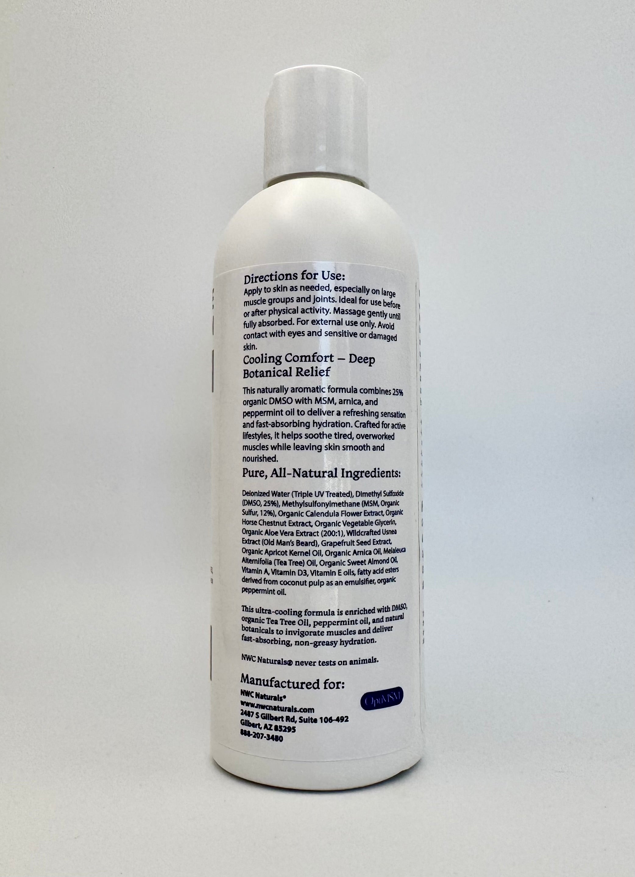 Ultra Muscle Rub™ - 32 oz — Supplement Facts