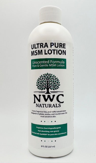 Ultra Pure MSM Lotion 8oz- UNSCENTED