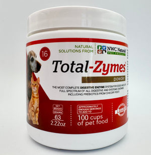 Total-Zymes® for Pets-63 gram - Digestive Enzyme supplement for Pets