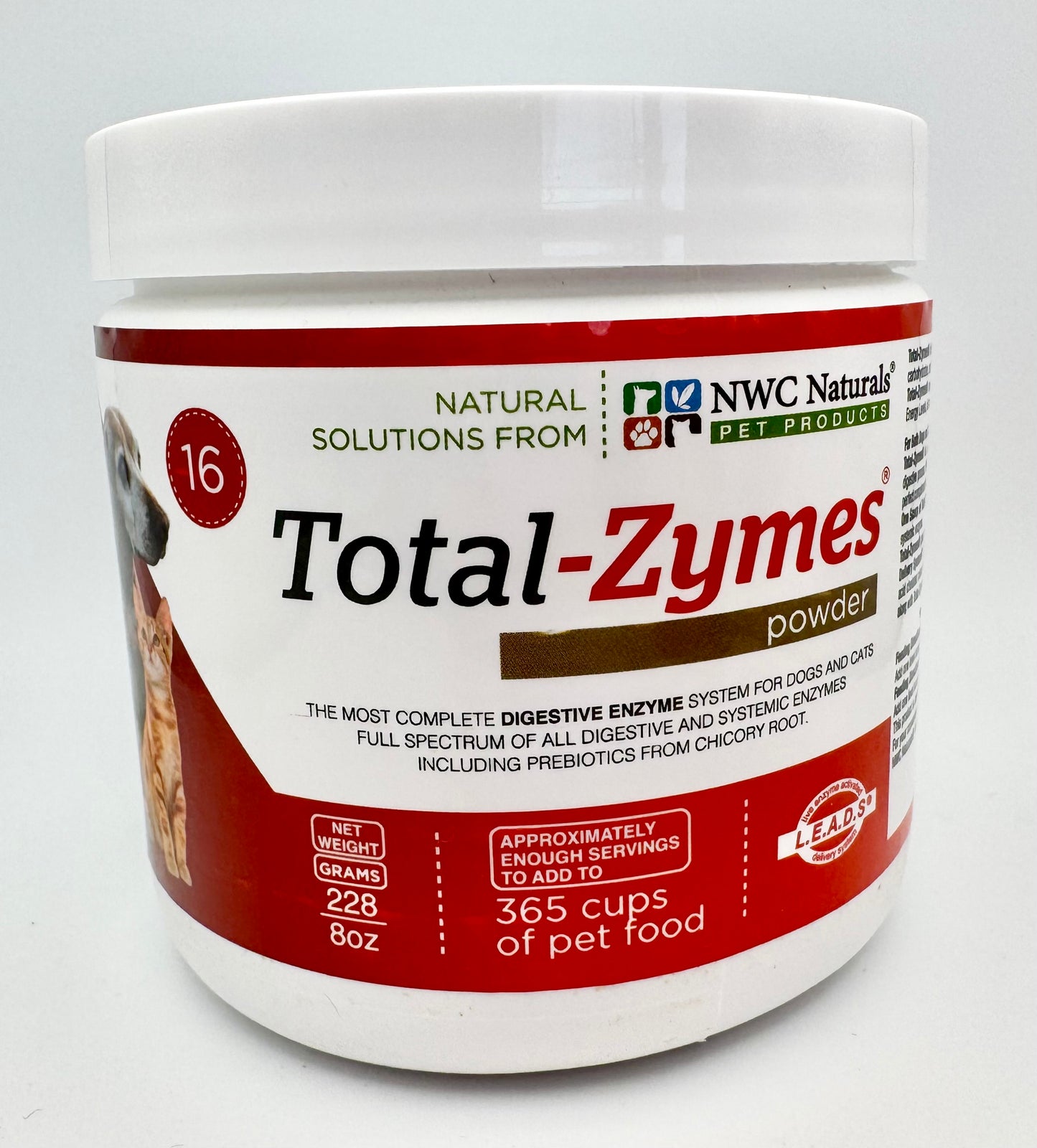 Total-Zymes® for Pets-228 Gram - Digestive Enzyme supplement for pets