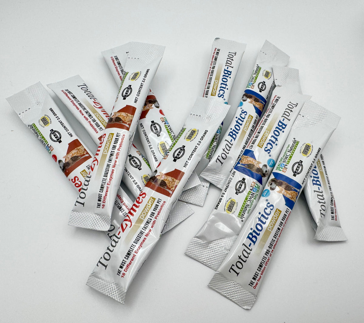 10 pack of 5 Total-Zymes® and 5 Total-Biotics® Stick Packs