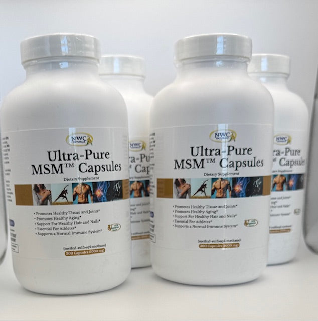 Ultra-Pure MSM™ Caps - 300ct  1000 MG Opti-MSM (Not MSM Gold) 4 Pack