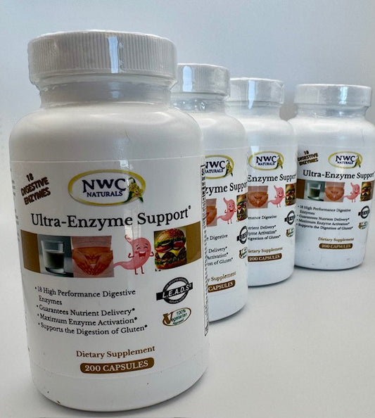 Ultra-Enzyme Support® 200 4-Count Discount Pack-But 3 get 1 Free!