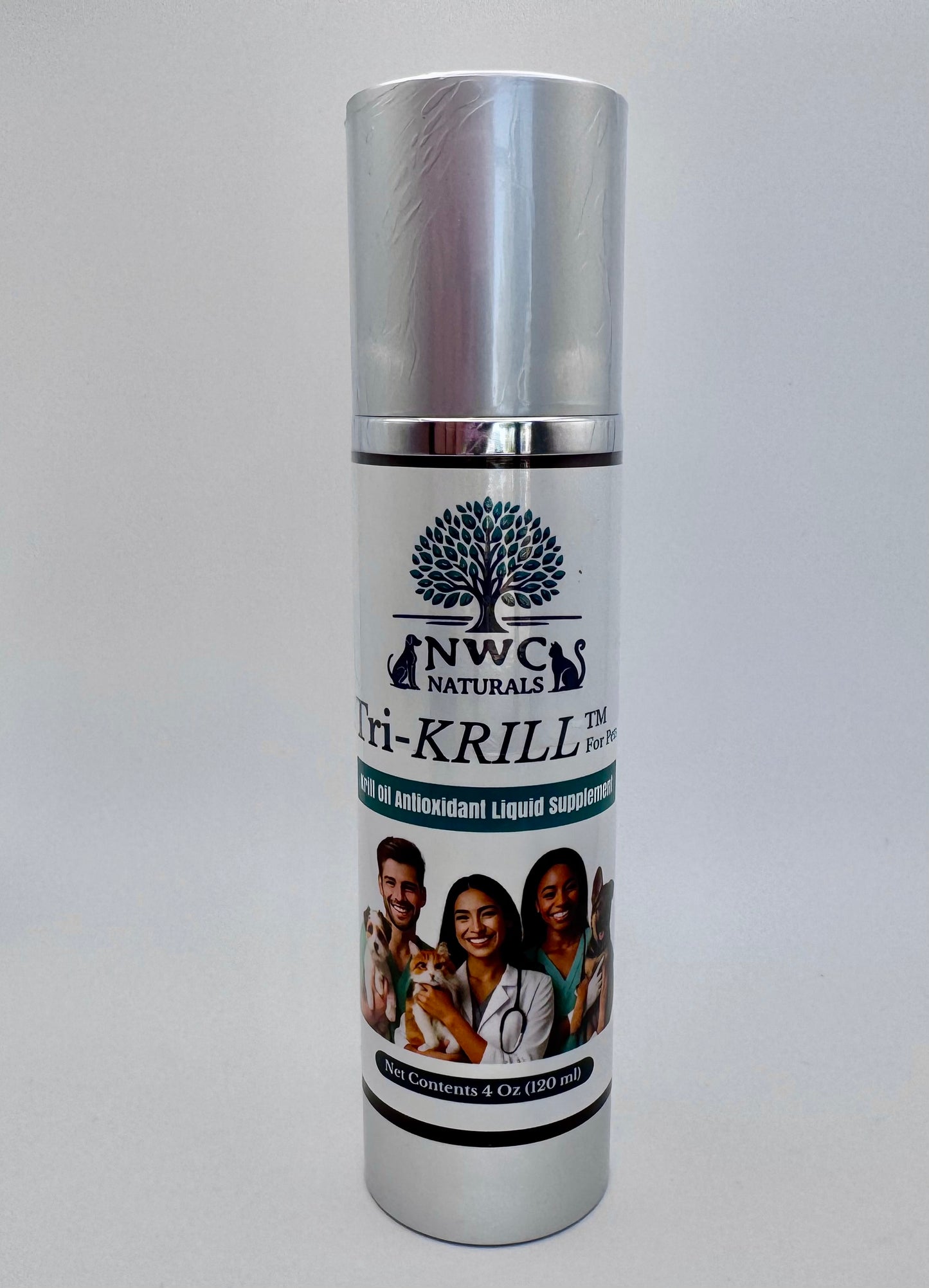 Tri-KRILL™ For Pets Pump 500 Pumps Per Bottle