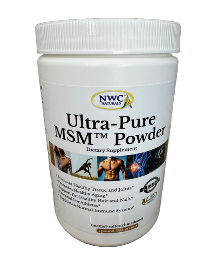 Ultra-Pure MSM™ Powder for people- 1 lb Canister