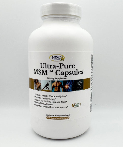 Ultra-Pure MSM™ Caps - 300ct  1000 MG Opti-MSM (Not MSM Gold)