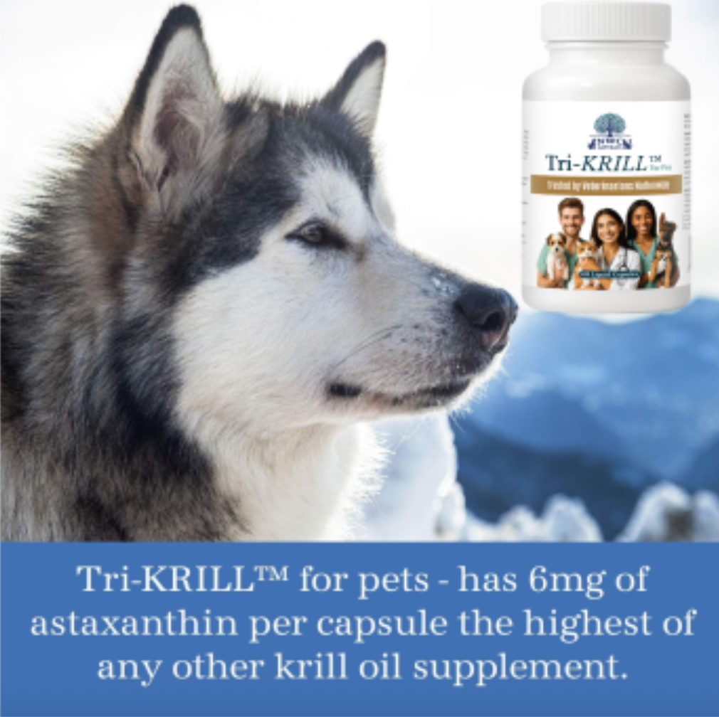 Tri-KRILL™ Krill Oil Capsules for Pets