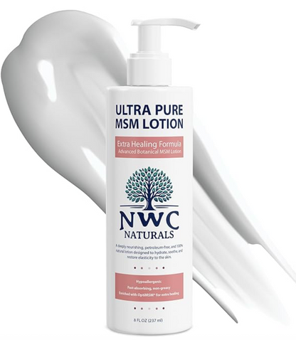 Extra Healing MSM Lotion - 32 oz  Buy 3 Get 1 Free!