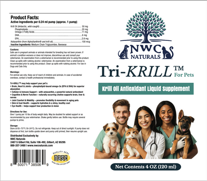 Tri-KRILL™ For Pets Pump - Buy 3 Get 1 FREE!