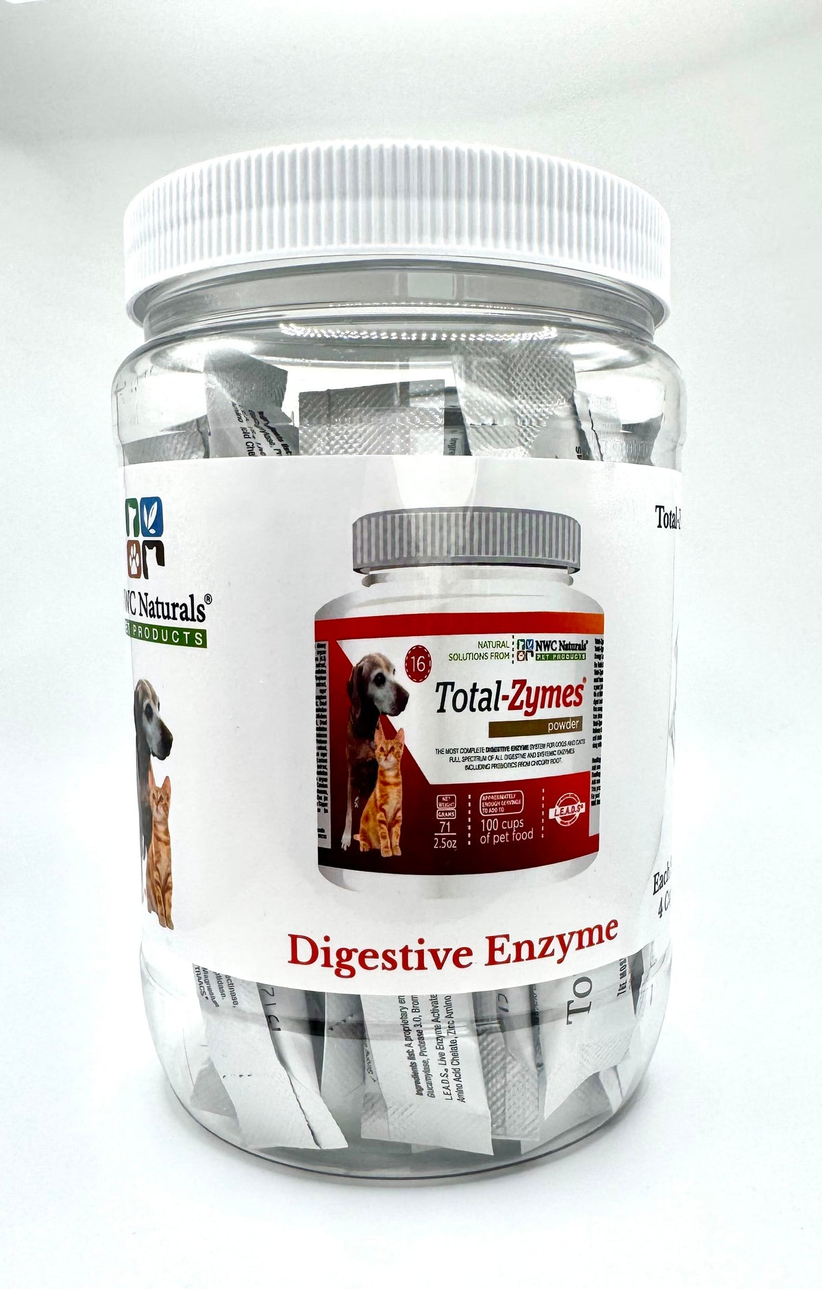 Total-Zymes® Stick Packs Jar of 50