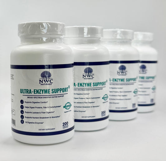 Ultra-Enzyme Support® 200 4-Count Discount Pack-But 3 get 1 Free!