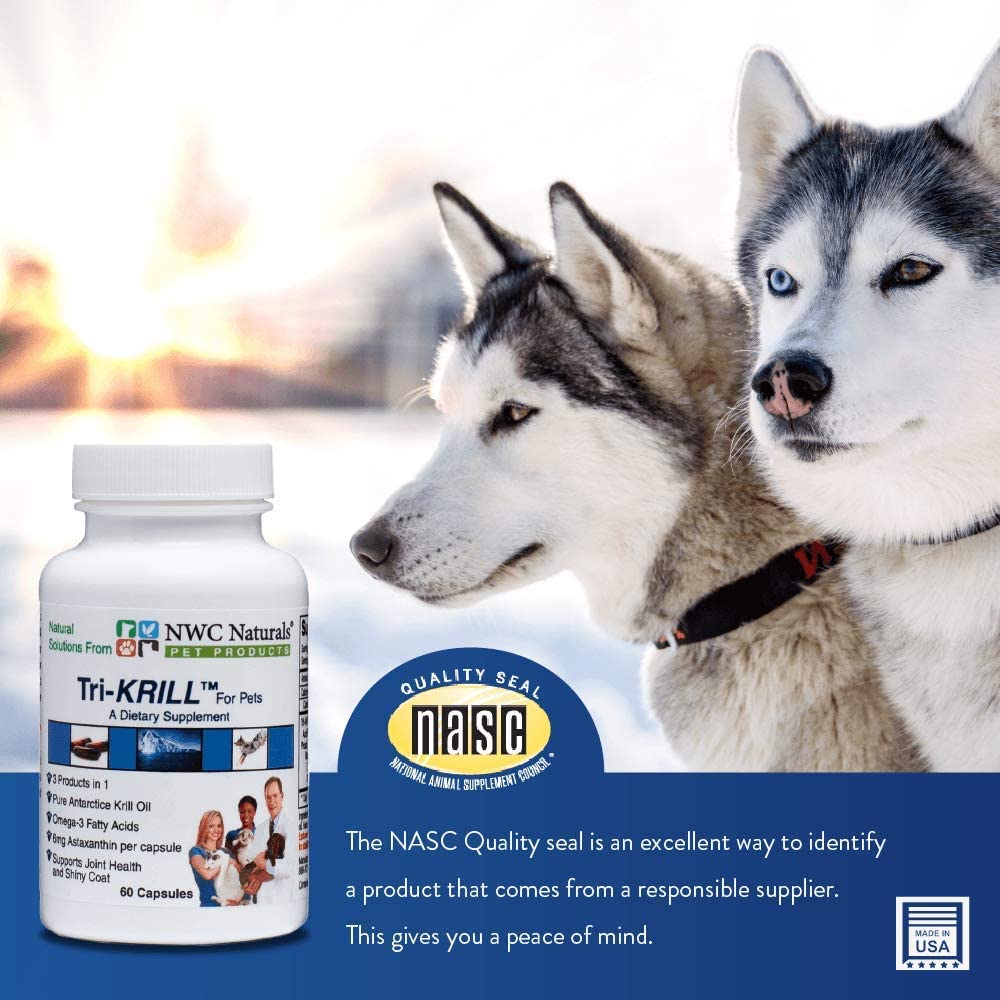 Tri-KRILL™ Krill Oil Capsules for Pets