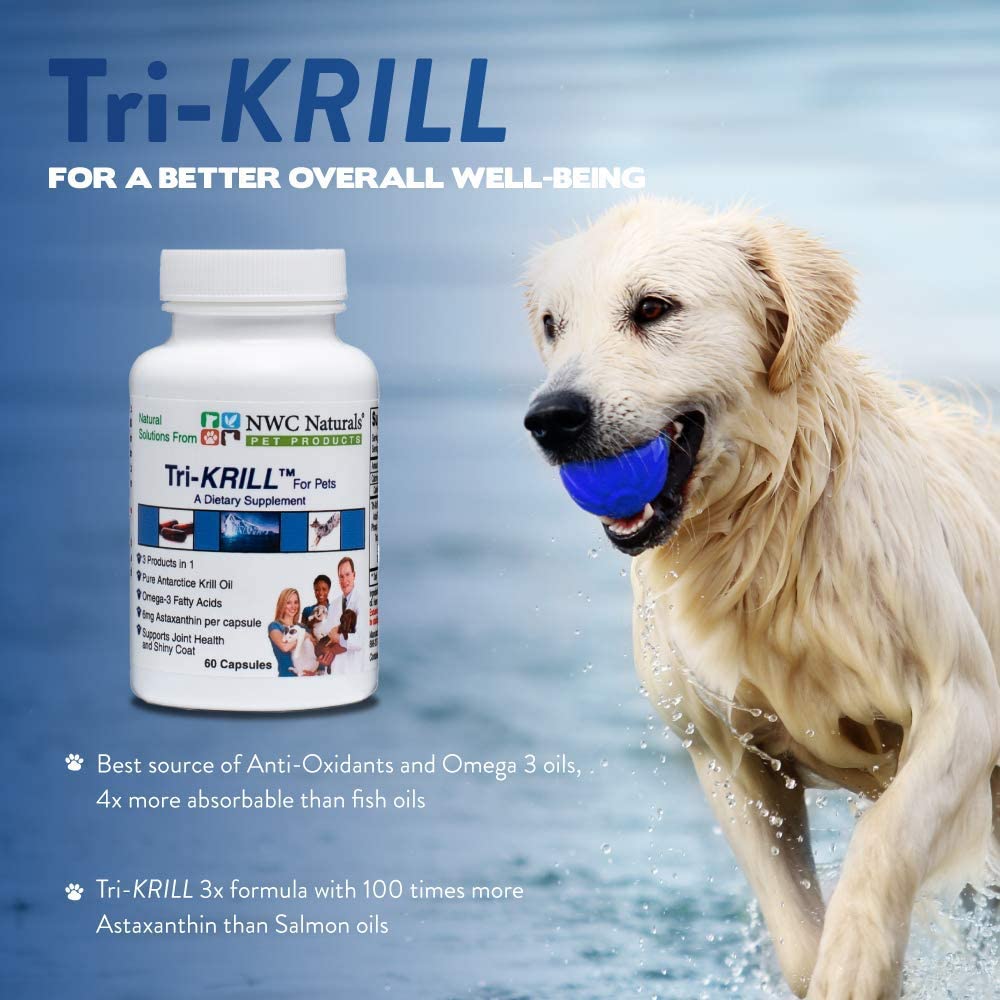 Tri-KRILL™ Krill Oil Capsules for Pets