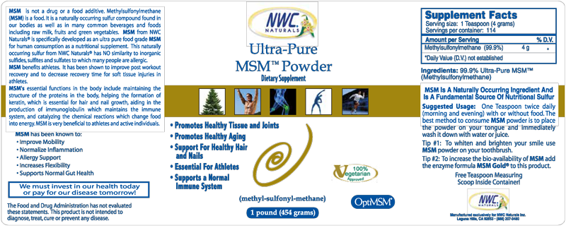 MSM NWC Naturals