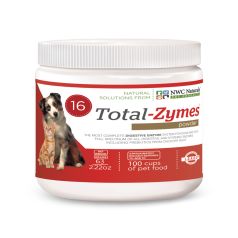 "Small Size" Total-Zymes® 63 Gram Enzyme Supplement for Dogs and Cats