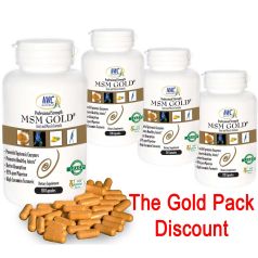 MSM Gold four pack discount